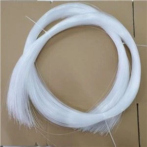 1.0 mm uzunlikdagi baliq ovlash liniyasining shaffof rangi 90 dyuym uzunligi 1 kg / hank